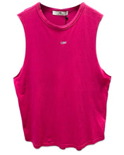 Load image into Gallery viewer, Camilla and Marc High Density Logo Tank in Fuschia - Bisy Clothing