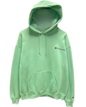Load image into Gallery viewer, Champion Eco Script Hoodie In Green - Bisy Clothing