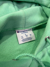 Load image into Gallery viewer, Champion Eco Script Hoodie In Green - Bisy Clothing