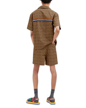 Load image into Gallery viewer, Coach 1941 Signature Monogram Shorts in Tan - Bisy Clothing