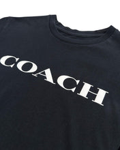 Load image into Gallery viewer, Coach Essential T Shirt In Organic Cotton Black - Bisy Clothing