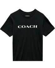 Load image into Gallery viewer, Coach Essential T Shirt In Organic Cotton Black - Bisy Clothing