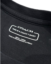 Load image into Gallery viewer, Coach Essential T Shirt In Organic Cotton Black - Bisy Clothing