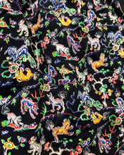 Load image into Gallery viewer, Country Road All Over Dragon Print Skirt in Black - Bisy Clothing