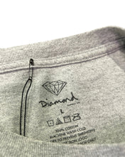 Load image into Gallery viewer, Diamond Supply Vintage 'France' Long Sleeve T-Shirt in Grey - Bisy Clothing