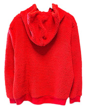 Load image into Gallery viewer, Disney Sherpa Fleece Hooded Jumper in Red - Bisy Clothing