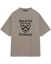Load image into Gallery viewer, Essentials Fear of God Heavy Crewneck Jersey T-Shirt in Heather Grey (FW 24) - Bisy Clothing