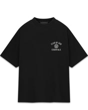 Load image into Gallery viewer, Essentials Fear of God 'University' Jersey T-Shirt in Black (FW 24) - Bisy Clothing
