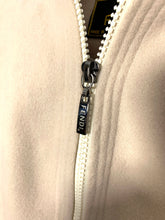 Load image into Gallery viewer, FENDI Cream Zip Cashmere Fleece Jacket in Beige Authentic APR1922 - Bisy Clothing