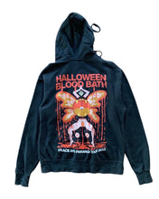 Load image into Gallery viewer, FLAMING LIPS Size M Halloween Blood Bath Peace And Paranoia Tour 2013 Hooded Jumper JAN29 - Bisy Clothing