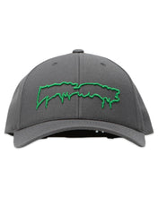 Load image into Gallery viewer, Fucking Awesome Drip Logo Snapback Cap in Charcoal - Bisy Clothing