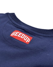 Load image into Gallery viewer, Geedup Core Logo 3.0 Short Sleeve T-Shirt in Navy Blue (2020) - Bisy Clothing