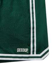 Load image into Gallery viewer, Geedup Emboss Mesh Shorts Forest Green (2024) - Bisy Clothing