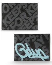 Load image into Gallery viewer, Geedup Geedup Handstyle PFK Leather Wallet (2024) - Bisy Clothing