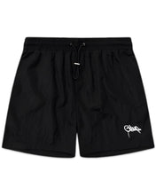 Load image into Gallery viewer, Geedup Handstyle Swim Shorts Black - Bisy Clothing