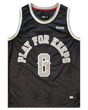 Load image into Gallery viewer, Geedup PFK Play For Keeps B - Ball Jersey in Black (2024) - Bisy Clothing
