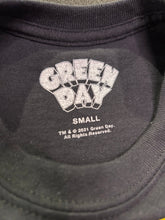 Load image into Gallery viewer, Green Day Retro Neon Photo Short Sleeve T-Shirt n Black - Bisy Clothing