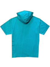 Load image into Gallery viewer, Hang Ten Vintage Shirt Hooded Surf T-Shirt in Teal (1990's) - Bisy Clothing