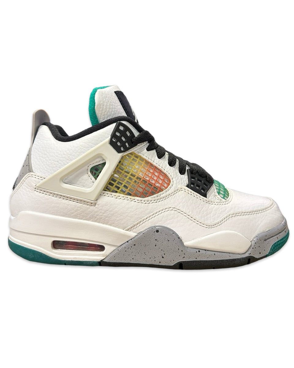HOT Lucid Green Jordan 4s Rasta Jordan Air Jordan Retro In