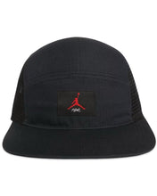 Load image into Gallery viewer, Jordan Fly Jumpman Cap in Black / Midnight Navy (2025) - Bisy Clothing