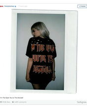 Load image into Gallery viewer, Kylie Cosmetics 'I'm the Kylie You're the Kendall' Distressed T-Shirt in Black (2016) - Bisy Clothing