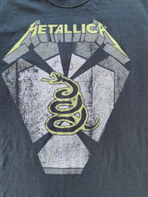 Load image into Gallery viewer, METALLICA Size XL Licenced 2012 Black Album T-Shirt in Black Men's JAN170 - Bisy Clothing