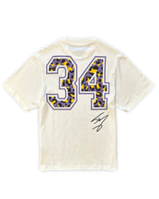 Load image into Gallery viewer, Mitchell & Ness Los Angeles Laker Shaquille O'neal T-Shirt White - Bisy Clothing