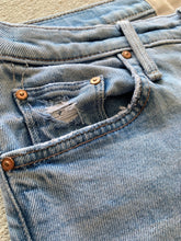 Load image into Gallery viewer, MOTHER Size 29 Superior Denim Distressed Jeans in Light Blue - Bisy Clothing