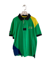 Load image into Gallery viewer, NAUTICA Size XL Brazil Rugby Polo Shirt in Green MAR0422 - Bisy Clothing