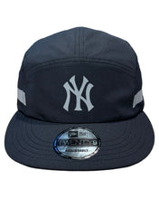 Load image into Gallery viewer, New Era NY Yankees Camp Cap in Black & Silver Reflective - Bisy Clothing