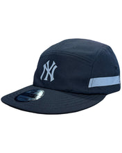 Load image into Gallery viewer, New Era NY Yankees Camp Cap in Black & Silver Reflective - Bisy Clothing