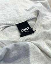 Load image into Gallery viewer, Only NY Retro Print Made in USA Short Sleeve T-Shirt in Grey - Bisy Clothing