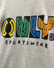 Load image into Gallery viewer, Only NY Retro Print Made in USA Short Sleeve T-Shirt in Grey - Bisy Clothing