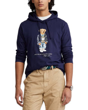 Load image into Gallery viewer, Ralph Lauren Heritage Bear Long Sleeve Hooded T-Shirt in Blue ⏐ Size XL