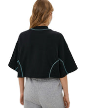 Load image into Gallery viewer, Reebok CL Heritage Grpaphic T-Shirt Cropped in Black - Bisy Clothing