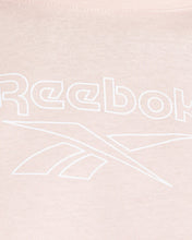 Load image into Gallery viewer, Reebok Identity Boxy Short Sleeve Cropped T-Shirt in Pink - Bisy Clothing