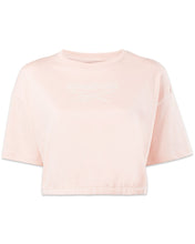 Load image into Gallery viewer, Reebok Identity Boxy Short Sleeve Cropped T-Shirt in Pink - Bisy Clothing