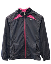 Load image into Gallery viewer, Reebok Zip Jacket with Hood in Black / Pink (2011) - Bisy Clothing