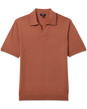 Load image into Gallery viewer, Reiss Duchie Merino Wool Open Collar Short Sleeve Polo Shirt - Bisy Clothing
