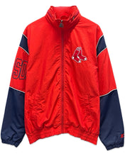 Load image into Gallery viewer, Starter Vintage MLB Boston Red Sox Zip Baseball Jacket (1990's) - Bisy Clothing