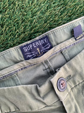 Load image into Gallery viewer, SUPERDRY Size 34 Chino Pants in Khaki Green Womens 160522 - Bisy Clothing