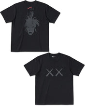 Load image into Gallery viewer, Uniqlo x KAWS x Andy Warhol Graphic Short Sleeve T-Shirt in Black (2024) - Bisy Clothing