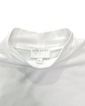 Load image into Gallery viewer, Witchery Mock Neck Short Sleeve Texture T-Shirt in White - Bisy Clothing