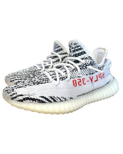 Load image into Gallery viewer, Side profile view of sneaker Yeezy 350 V2 Boost Zebra (2020) for sale in  our Perth Fremantle store