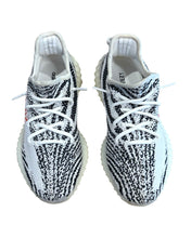 Load image into Gallery viewer, above  view of both left and right Yeezy 350 V2 Boost Zebra (2020) for sale in  our Perth Fremantle store