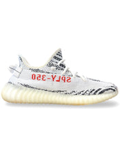 Load image into Gallery viewer, Lateral view of sneaker Yeezy 350 V2 Boost Zebra (2020) in our Perth Fremantle store