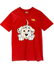 Load image into Gallery viewer, 101 Dalmatians Disney on Ice Vintage T-Shirt in Red