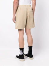 Load image into Gallery viewer, AAPE By *A Bathing Ape® Embroidered Badge Sweat Shorts Beige ⏐ Multiple Sizes
