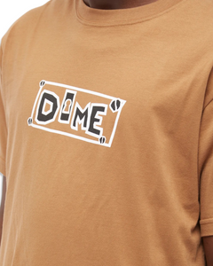Dime Key Short Sleeve T-Shirt in Cappuccino ⏐ Size M