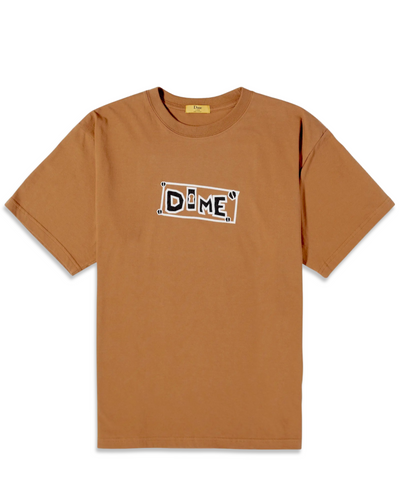 Dime Key Short Sleeve T-Shirt in Cappuccino ⏐ Size M